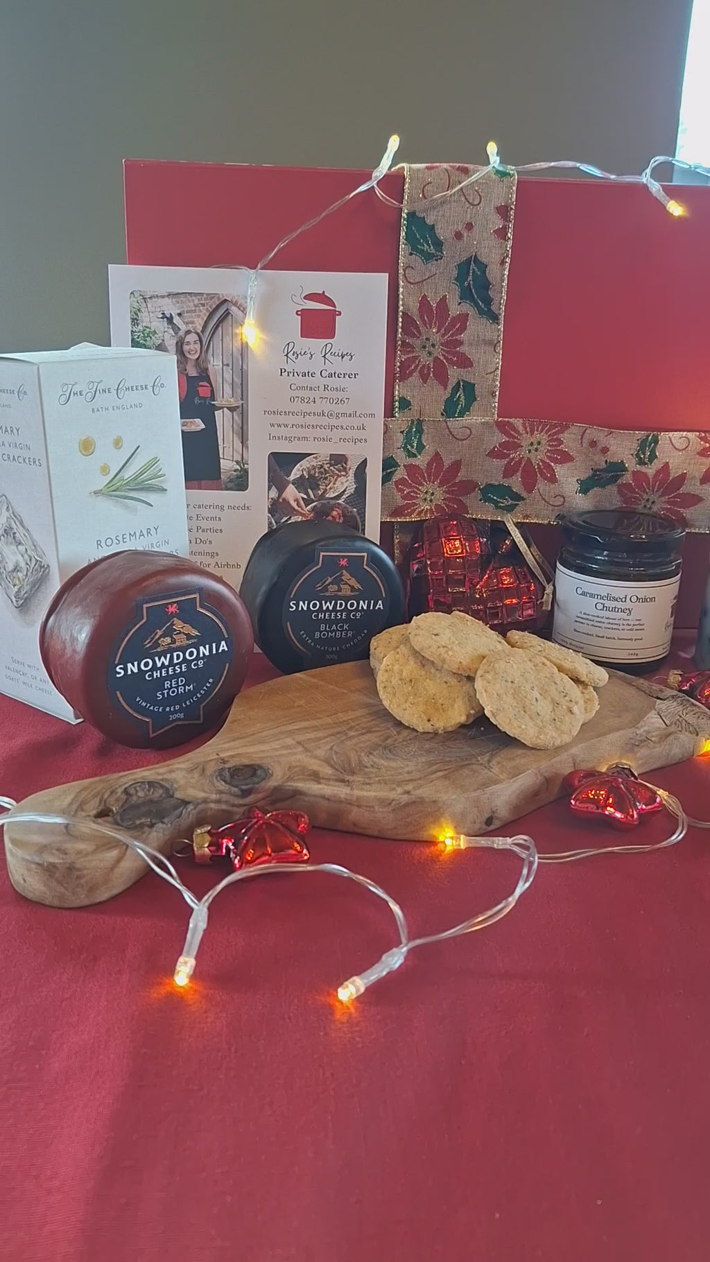 PREORDER FOR CHRISTMAS Cheese Lover's Hamper!