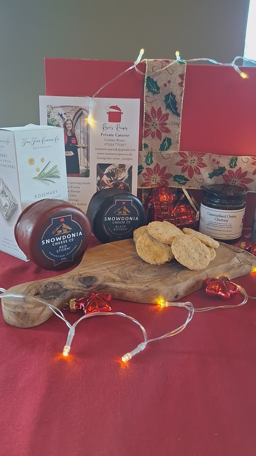 PREORDER FOR CHRISTMAS Cheese Lover's Hamper!