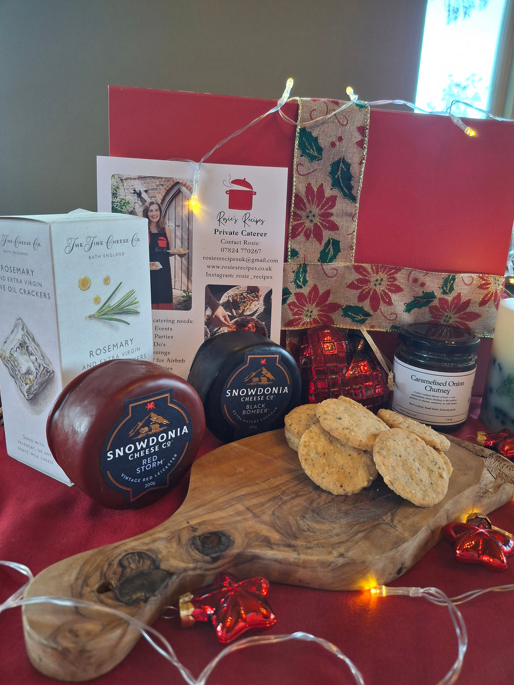 PREORDER FOR CHRISTMAS Cheese Lover's Hamper!